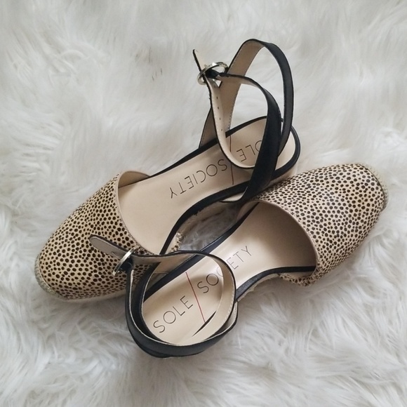sole society leopard espadrilles